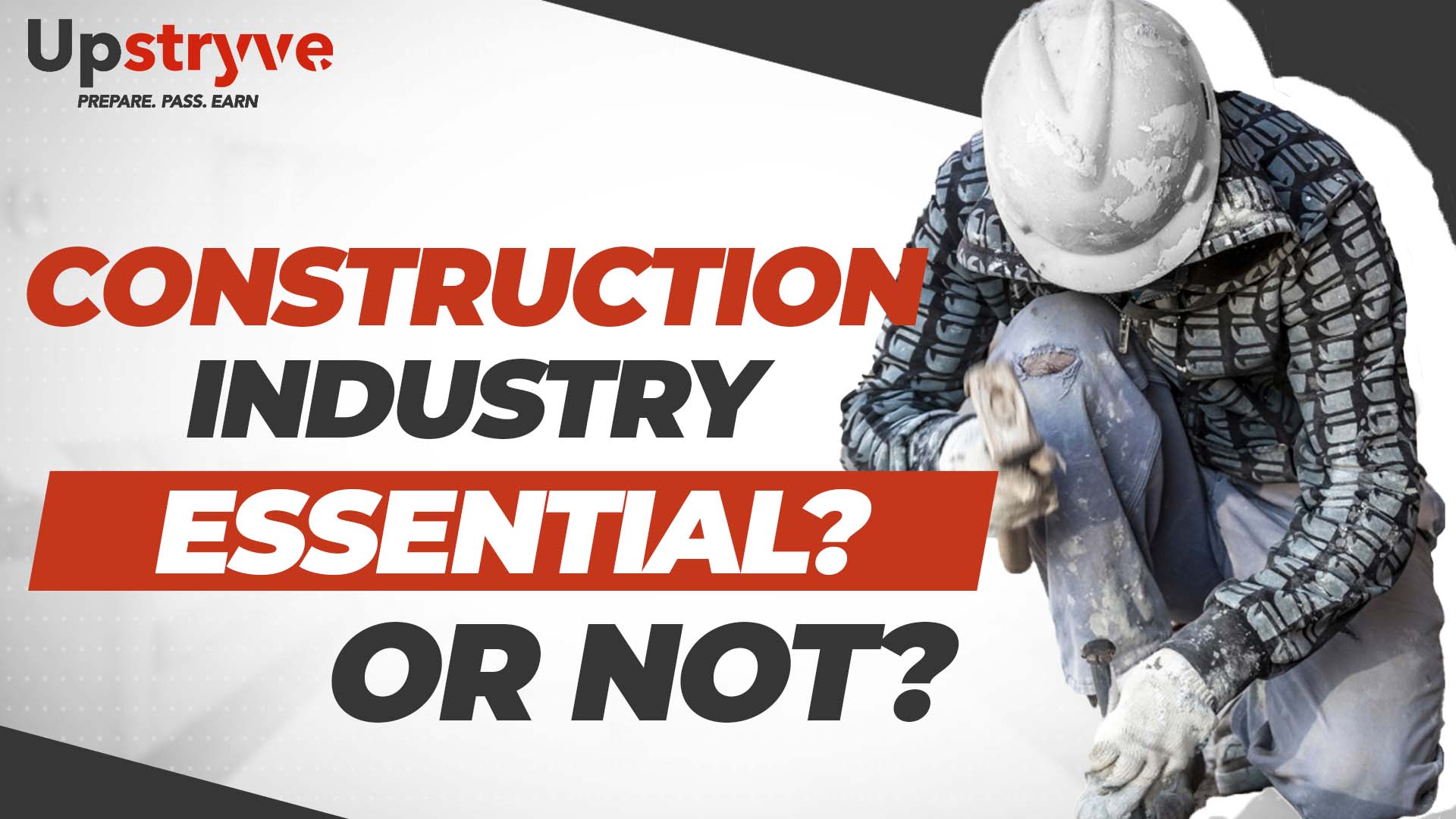 Call us today: 877-938-1888. Why is construction an essential service? This is a question many people asked in early 2020. Construction is essential for many reasons which Upstryve tutor and industry expert Hugo Villegas discusses in today's video. He explains how construction creates a greater multiplier effect than any industry. This creates a solid infrastructure and economy.

You may be asking yourself what is the multiplier effect and how does it apply to construction? Well the multiplier effect broadly refers to an economic factor that, when increased or changed, causes increases or changes in many other related economic variables. In terms of gross domestic product, the multiplier effect causes gains in total output to be greater than the change in spending that caused it.