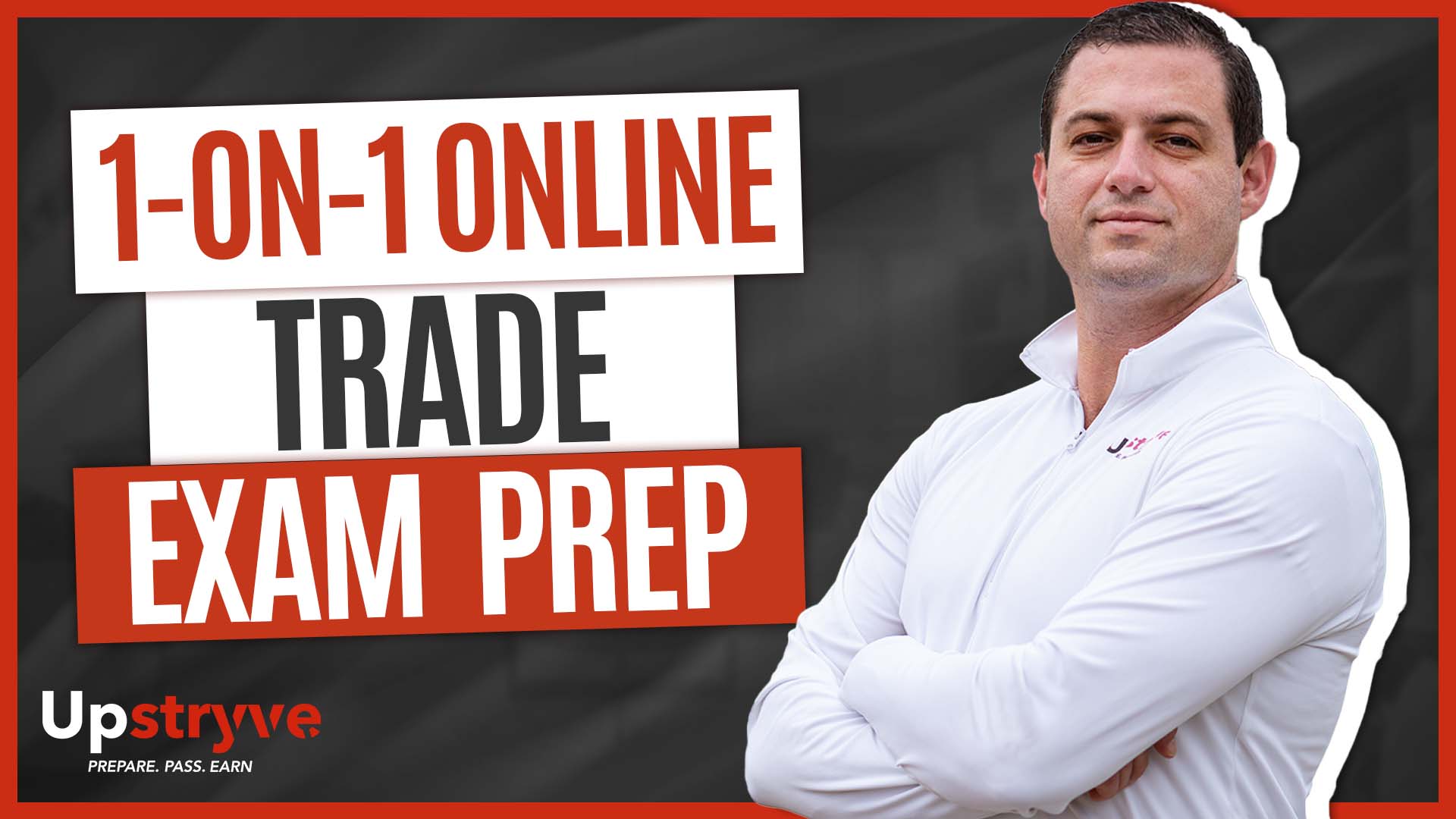 Call us today: 877-938-1888. Online trade exam prep is the future of the trade's industry. In today's interview with Founder and CEO Noah Davis we chat about how Upstryve is growing their catalogue of qualified trade professionals for their tutoring platform, as well as their mentorship programs. Upstryve is the best resource for online trade exam prep. Upstryve provides books, course, tutoring and mentorship all online. Find out how Upstryve can help you accomplish your goals whether you want to earn your license or start a new career from home using the skills you've acquired over the years as a trade professional.