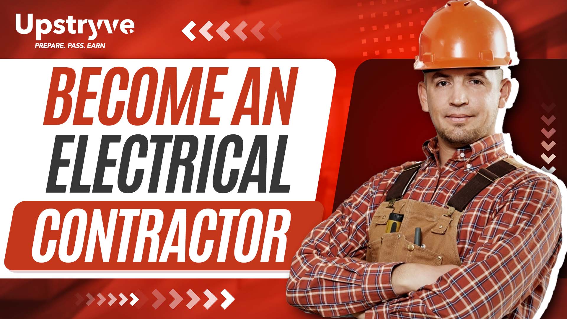 Call us today: 877-938-1888. How to become an Electrical Contractor in any state. Upstryve provides all the resources you need to successfully obtain your license. Read the description below for course agenda and materials.

BOOK A TUTOR: https://www.upstryve.com or call 877-938-1888
Need more help with your trade exam prep? Click here and match with one of our experts 👉 https://upstryve.com/pages/by-trade