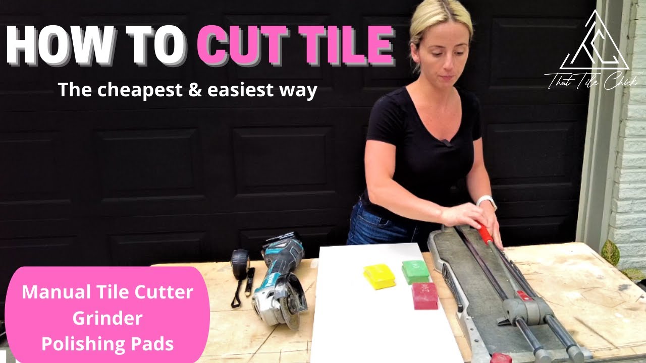 In this video I'll show you the three most basic ( and most economical) tools to cut almost any tile.  This is a great video for a DIYer, beginner or someone who wants to get into the tile industry without breaking the bank.  For links to these tools click "Show More" and check it out below.

The three most basic tools used for a tile contractor are the manual snap cutter, grinder with a diamond blade and diamond hand polishing pads.  In this video I take you through each one step by step for a small intro to using each of these while cutting tile.   

I created this special video in partnership with Upstryve for those that may be just starting out and need to learn what tools they can use to cut tile. Sure, a wet saw can do most of your jobs but are bulky and can be quite expensive. Additionally, they have their limitations when it comes to today's large format tiles. I go over the most efficient tools to get you started cutting tile!